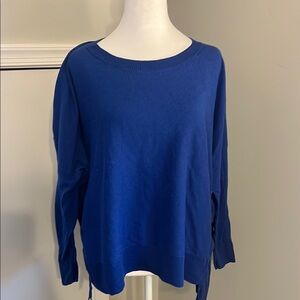 Eileen Fisher Vibrant Blue sweater L